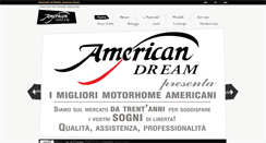 Desktop Screenshot of americandreamrv.it